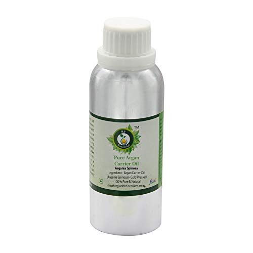 R V Essential puro Argan Vettore Olio 1250ml (42oz)- Argania Spinosa (100% Pressato a Freddo Puro e naturale) Pure Argan Carrier Oil