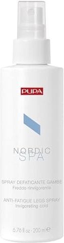 Pupa Nordic SPA Spray Defaticante Gambe Freddo Rinvigorente, 200 ml