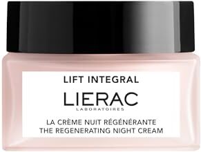 Lierac Lift Integral Crema Notte Antirughe Rigenerante, Liftante Viso, per Tutti i Tipi di Pelle, Formato da 50ml