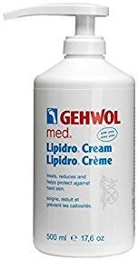 Gehwol Med Lipidro Crema Piedi 500ml Dispenser Cura Intensiva per Pelle Sensibile