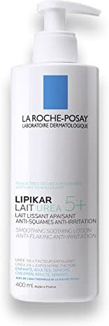 La Roche-Posay La Roche Posay Lipikar Lait Urea 5+ Crema Corpo per Pelli Molto Secche con Desquamazione, 400 ml