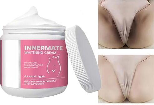 Generic InnerMate Whitening Cream,Skin Whitening Cream For Private Parts, Underarm, Knees, Elbows, Inner Thigh, Bikini Line, Lightening Armpit Skin Bleaching Cream, Lighten Body Dark Intimate Area- (1Pcs)