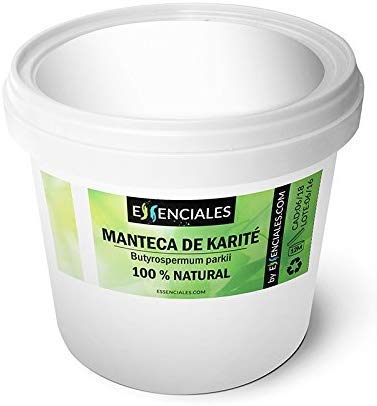 Essenciales – Burro di Karitè, 100% Naturale e Non Raffinato, 1 Kg   Burro di Butyrospermum Parkii Idratante