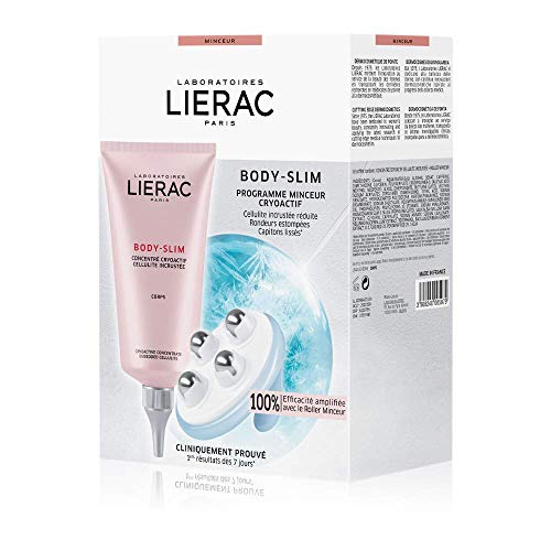 Lierac BODY-SLIM Programma Cellulite resistente Concentrato Crioattivo+massaggiatore Effetto freddo Snellente Anti-cellulite Caffeina Corpo 150ml