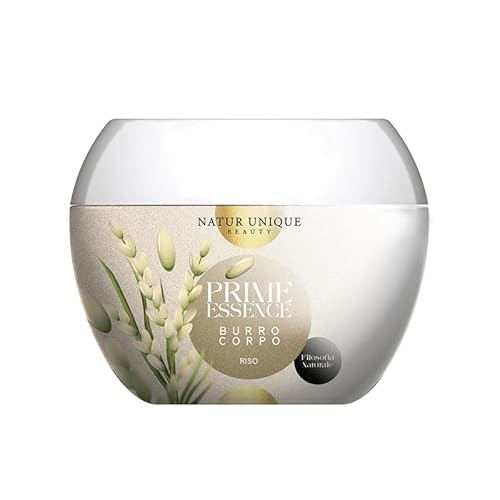 Unique Prime Essence Burro Corpo Riso 150ml, Idratante Emolliente