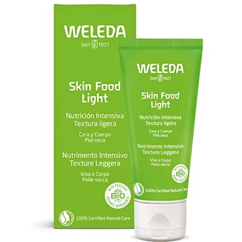 WELEDA Skin Food Light, crema per pelle secca e screpolata di viso, corpo e mani, texture leggera e nutrimento intenso (1x30 ml)