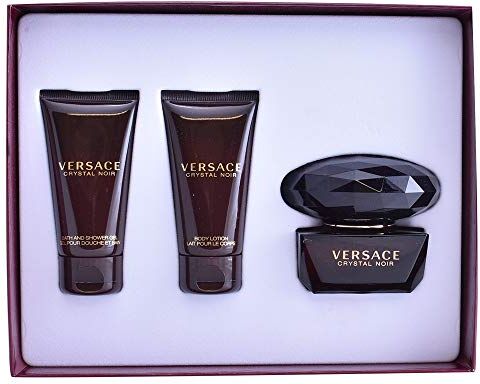 Versace Crystal Noir Lote 3 Pz 150 Ml