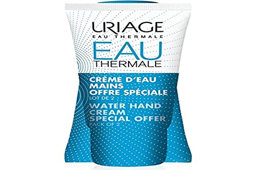 Uriage Creme D'Eau Mains, 2 Pezzi 50 ml