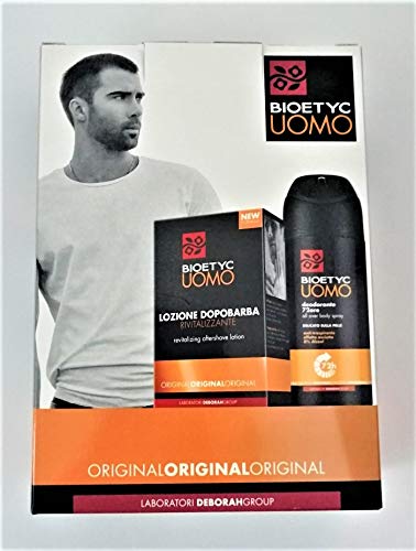 Deborah SET ACTIVE BIOETYC UOMO DOPOBARBA RIVITALIZZANTE 100 ML+DEODORANTE 72ORE 150 ML