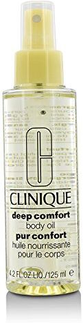 Clinique Deep Comfort Body Oil, 125 ml Olio Corpo e capelli per un'idratazione intensa