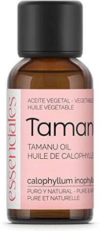 Essenciales – Olio Vegetale di Tamanu, 100% Puro, Naturale ed Ecologico, 30 ml   Olio Vegetale di Calophyllum Inophyllum, 1ª Pressione a Freddo