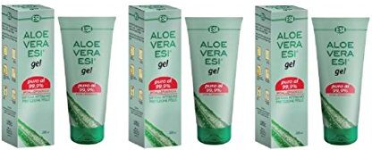 ESI ALOE VERA GEL 99,9% 3 CONFEZIONI DA 100 ML lenitivo, disarrossante, calmante