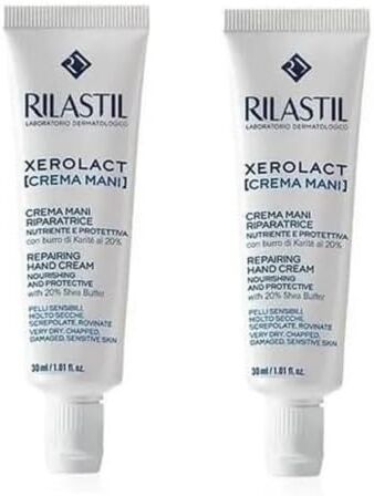 Generic 2 X Rilastil Xerolact Crema Mani Nutriente e protettiva 30 ml