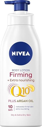 NIVEA Q10 Lozione Corpo con Pompa Rassodante e Nutriente 400 ml