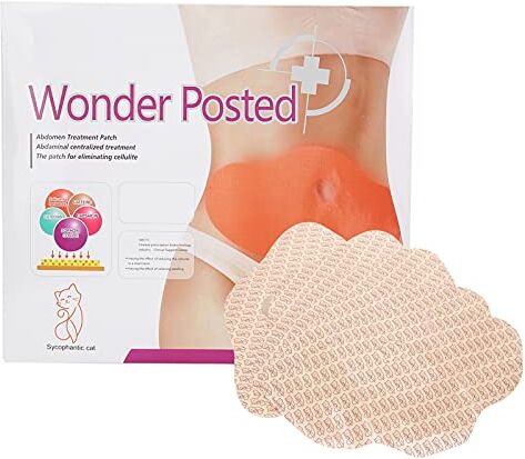 Natudeco 5 Pcs Corpo Dimagrante Patch Addome Patch Ombelico Patch Sollevamento Rassodante Body Contouring Patch Naturale A Base di Erbe Elastico Design Fatto A Mano Cura della Bellezza