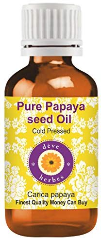 Deve Herbes puro olio di semi di papaya (Carica papaya) 100% qualità curativa naturale pressato a freddo