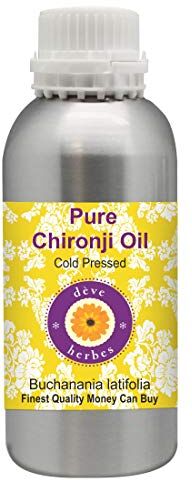 Deve Herbes puro olio di Chironji (Buchanania latifolia) 100% naturale pressato a freddo