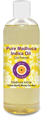 Deve Herbes puro olio di Madhuca Indica (Madhuca Indica) 100% qualità terapeutica naturale pressato a freddo