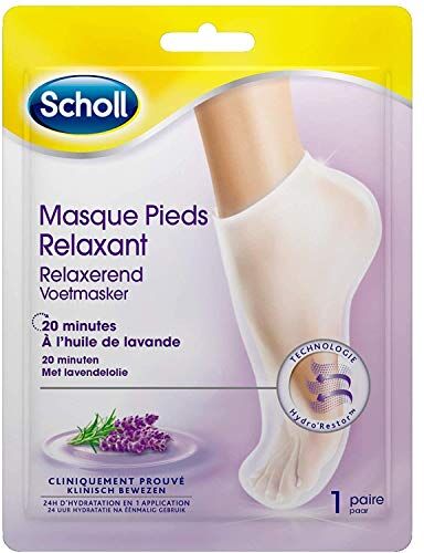 Scholl Maschera Piedi Crema Piedi Lavanda Nutriente E Rilassante Expert Care 1 paio