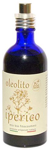 Erbe Toscane Olio BIO all’IPERICO (Oleolito) 100 ml – Puro Concentrato di Natura – Prodotto a mano in Toscana