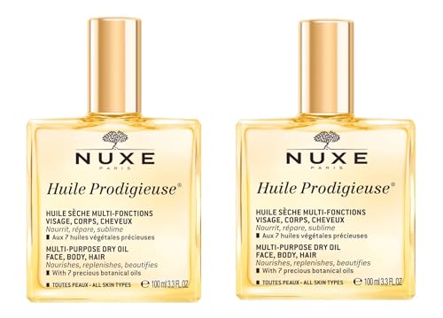 Nuxe Olio “Huile Prodigieuse”, confezione da 2 flaconi (2 pezzi da 100 ml)