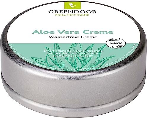 GREENDOOR Crema Aloe Vera privo di acqua 150 ml senza parabeni, qualità della fabbrica