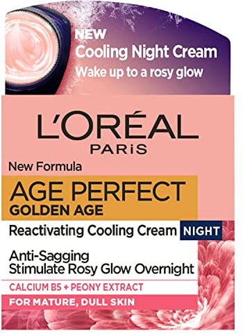 L'Oreal Perf Gold Age Rosy Night Jar 50 Ml