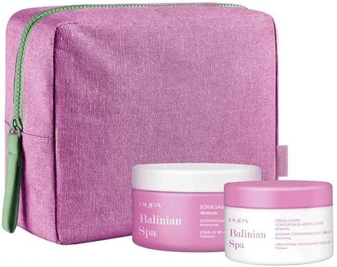 Pupa Balinian Spa Idratante Scrub Salino 350g + Crema Corpo Addolcente 150ml