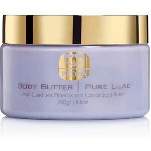 KEDMA Body Butter Pure Lilac Nourishing Body Butter with Cocoa Butter and Dead Sea Minerals For Dry Skin and Cracked Elbows 250g KEDMA Body Butter Pure Lilac Nourishing Body Butter with Cocoa Butter and Dead Sea Minerals For Dry Skin and Cracked Elbows 250g