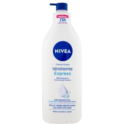 NIVEA Linea Corpo Crema Fluida Idratante Express 500 ml Crema Iper Idratante NIVEA Linea Corpo Crema Fluida Idratante Express 500 ml Crema Iper Idratante