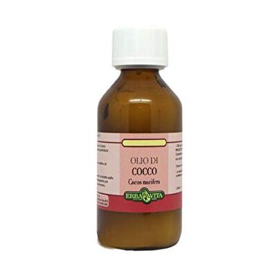 Erba Vita Olio Di Cocco Idratante ed Emolliente per pelle secca 100 ml Erba Vita Olio Di Cocco Idratante ed Emolliente per pelle secca 100 ml