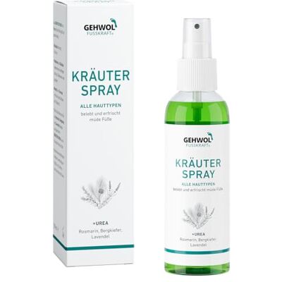 Gehwol FUSSKRAFT Lozione per erbe aromatiche, 150 ml, con nebulizzatore Gehwol FUSSKRAFT Lozione per erbe aromatiche, 150 ml, con nebulizzatore