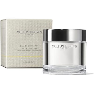 Molton Brown Crema corpo ricaricabile all'arancia e al bergamotto, 200 ml Molton Brown Crema corpo ricaricabile all'arancia e al bergamotto, 200 ml