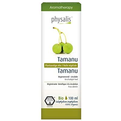 Olio vegetale di Tamanu biologico - Cura della pelle - 100ml Olio vegetale di Tamanu biologico - Cura della pelle - 100ml