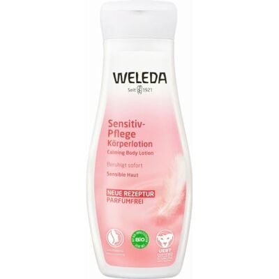 WELEDA Crema Fluida Sensitive, Senza profumazione, idrata, lenisce e dona comfort immediato alla pelle sensibile (secca) con tendenza allergica (1x200 ml) WELEDA Crema Fluida Sensitive, Senza profumazione, idrata, lenisce e dona comfort immediato alla pelle sensibile (secca) con tendenza allergica (1x200 ml)