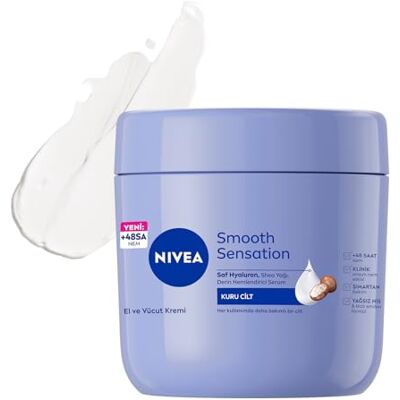 NIVEA Irresistibly Smooth Body Cream Dry Skin Shea Butter 400 ml by NIVEA Irresistibly Smooth Body Cream Dry Skin Shea Butter 400 ml by
