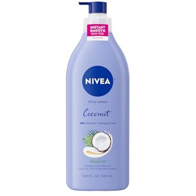NIVEA Lotion Coconut & Monoi Oil Infused 16.9 Ounce (500 ml) (confezione da 2) NIVEA Lotion Coconut & Monoi Oil Infused 16.9 Ounce (500 ml) (confezione da 2)