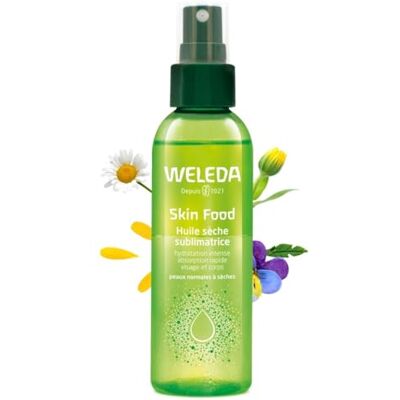 Weleda Olio secco sublimante per alimenti per la pelle 100ml Weleda Olio secco sublimante per alimenti per la pelle 100ml