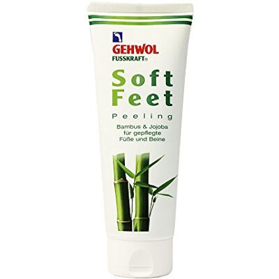 Gehwol piede Kraft Soft Feet Peeling Piedi Esfoliante con bambù, jojoba 125ML Gehwol piede Kraft Soft Feet Peeling Piedi Esfoliante con bambù, jojoba 125ML