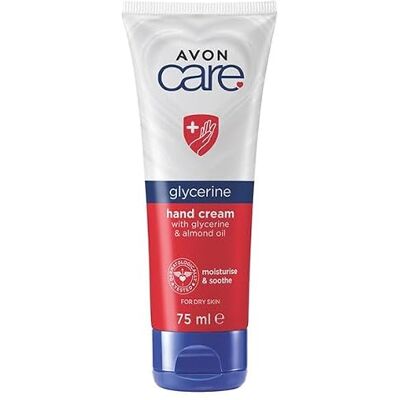 AVON Care Crema mani con glicerina e olio di mandorle, 75 ml AVON Care Crema mani con glicerina e olio di mandorle, 75 ml