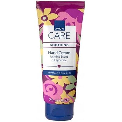 AVON Care Crema mani con profumo di gelsomino e glicerina, 75 ml AVON Care Crema mani con profumo di gelsomino e glicerina, 75 ml