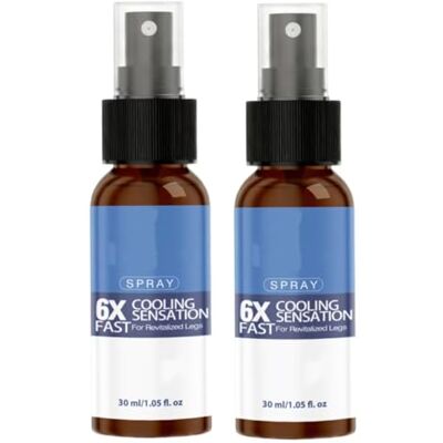 Generic Spray lenitivo per vene VascuCare, spray lenitivo professionale per vene, naturale alle erbe, rinfrescante e idratante, per la cura notturna delle gambe Generic Spray lenitivo per vene VascuCare, spray lenitivo professionale per vene, naturale alle erbe, rinfrescante e idratante, per la cura notturna delle gambe