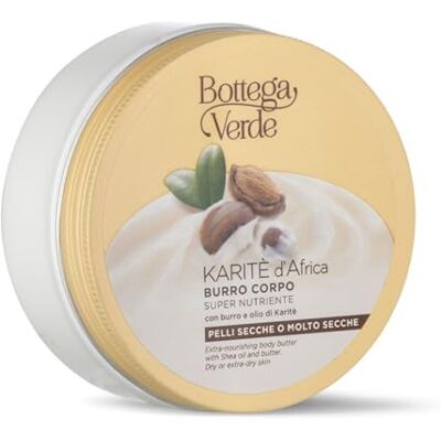 Bottega Verde Karitè d'Africa - Burro corpo super nutriente 150 ml Bottega Verde Karitè d'Africa - Burro corpo super nutriente 150 ml
