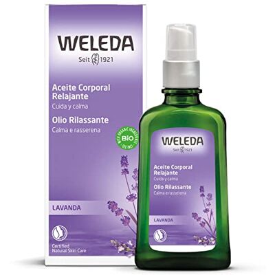 WELEDA Olio Rilassante, Lavanda, 100 Millilitro WELEDA Olio Rilassante, Lavanda, 100 Millilitro