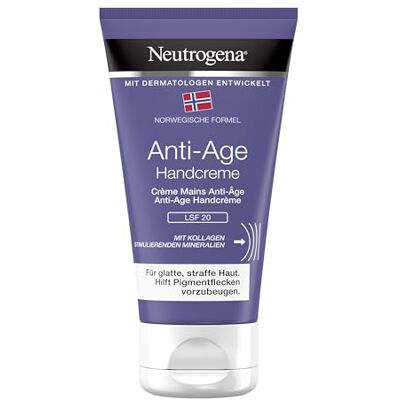 Neutrogena Formula Norvegese visibly Renew glaettende Hand Creme con SPF 20, elasticità steigernde Crema Idratante Per La Pelle Secca e le mani, 75 ML Neutrogena Formula Norvegese visibly Renew glaettende Hand Creme con SPF 20, elasticità steigernde Crema Idratante Per La Pelle Secca e le mani, 75 ML