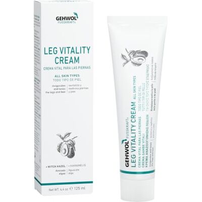 Gehwol Crema Per Prevenire La Pelle Secca di Piedi e Gambe Non Untuosa Fusskraft Leg Vitality 125ml Gehwol Crema Per Prevenire La Pelle Secca di Piedi e Gambe Non Untuosa Fusskraft Leg Vitality 125ml