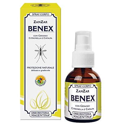 Erboristeria Magentina Zanzar Benex Spray Corpo 50 ml Erboristeria Magentina Zanzar Benex Spray Corpo 50 ml