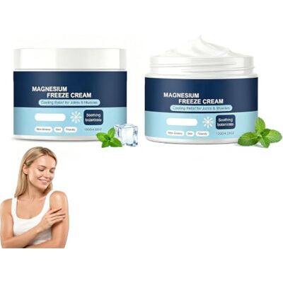 Generic Crema lenitiva al magnesio, Crema rinfrescante al magnesio e niacinamide, Lozione idratante a rapido assorbimento per gambe, piedi e corpo intero Generic Crema lenitiva al magnesio, Crema rinfrescante al magnesio e niacinamide, Lozione idratante a rapido assorbimento per gambe, piedi e corpo intero