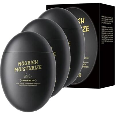 Generic Crema mani al sandalo, confezione portatile a forma di uovo per uso quotidiano, profondamente nutriente, con estratti naturali, idratante, profumo a lunga durata Generic Crema mani al sandalo, confezione portatile a forma di uovo per uso quotidiano, profondamente nutriente, con estratti naturali, idratante, profumo a lunga durata