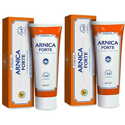 Erboristeria Magentina 2 x Crema Arnica Forte Pacchetto con 2 tubi crema Arnica Forte da 100 ml Erboristeria Magentina 2 x Crema Arnica Forte Pacchetto con 2 tubi crema Arnica Forte da 100 ml